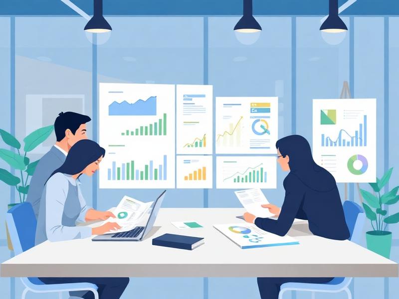 Consultoría empresarial - Profesionales analizando gráficos y estrategias de negocio